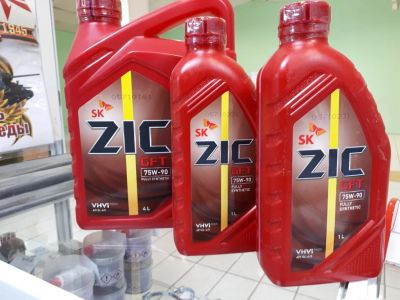 Лот: 10885796. Фото: 1. трансмиссионное масло ZIC GTF... Масла, жидкости