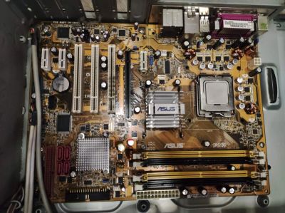 Лот: 18452559. Фото: 1. Материнская плата asus p5b. Материнские платы