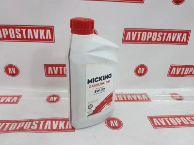Лот: 20903352. Фото: 1. Масло синт. micking 5w-30 1l. Масла, жидкости