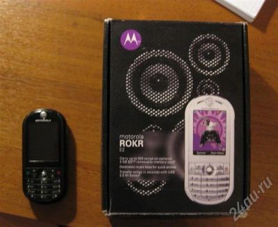 Лот: 365046. Фото: 1. Motorola Rokr E2 ! (Для истинных... Кнопочные мобильные телефоны