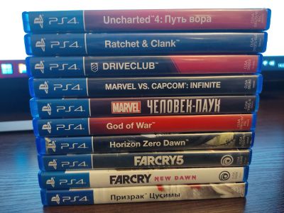 Лот: 19960079. Фото: 1. Диски PS4 в ассортименте. Игры для консолей