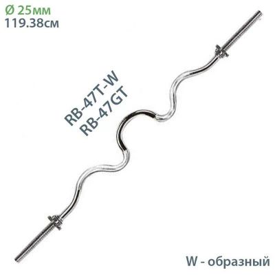 Лот: 24997848. Фото: 1. Гриф с гайками (d 25мм) Sportex... Штанги, блины