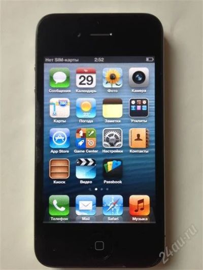 Лот: 2495222. Фото: 1. iPhone 4. Смартфоны