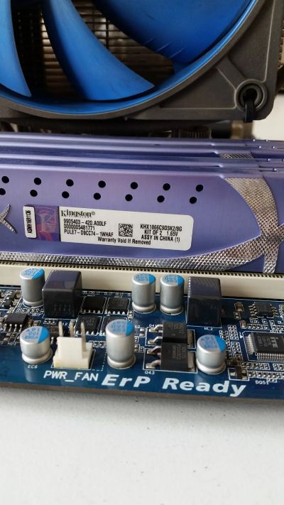 Лот: 20542819. Фото: 1. DDR3 Kingston HyperX... knx 1866c9d3k2... Оперативная память