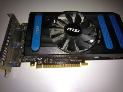 Лот: 16509520. Фото: 1. Видеокарта MSI N650-1GD5OC (1GB... Видеокарты