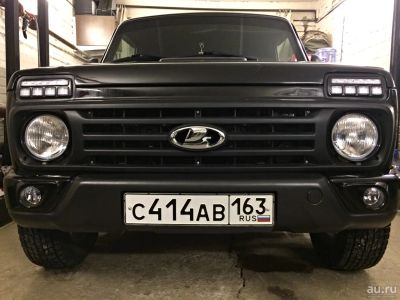 Лот: 13126095. Фото: 1. Бампер Нива Урбан с птф. Кузов