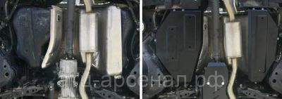 Лот: 16257023. Фото: 1. Защита бензобака Икстрэйл 2014-. Двигатель и элементы двигателя