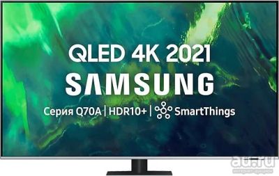 Лот: 18304129. Фото: 1. Телевизор Samsung QE55Q70AAU 4K... Телевизоры