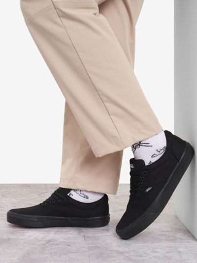 Лот: 24341069. Фото: 1. Кеды мужские Vans Doheny, Черный. Кеды, кроссовки, слипоны