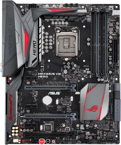 Лот: 17437930. Фото: 1. ASUS Maximus VIII Hero. Материнские платы