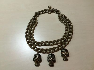 Лот: 5654276. Фото: 1. колье zara черепа. Колье