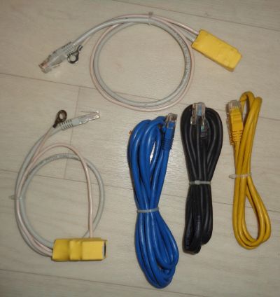 Лот: 10798529. Фото: 1. Грозозащита витой пары RJ45, патч-корд... Сетевые кабели