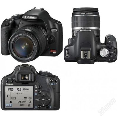 Лот: 1176797. Фото: 1. canon 500D kit + второй аккумулятор... Цифровые зеркальные