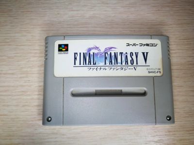 Лот: 22024021. Фото: 1. Final Fantasy V (номер SHVC-F5... Игры для консолей