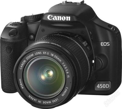Лот: 2479837. Фото: 1. Canon 450D kit. Цифровые зеркальные