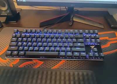 Лот: 24620371. Фото: 1. Механическая клавиатура ZET gaming... Клавиатуры и мыши