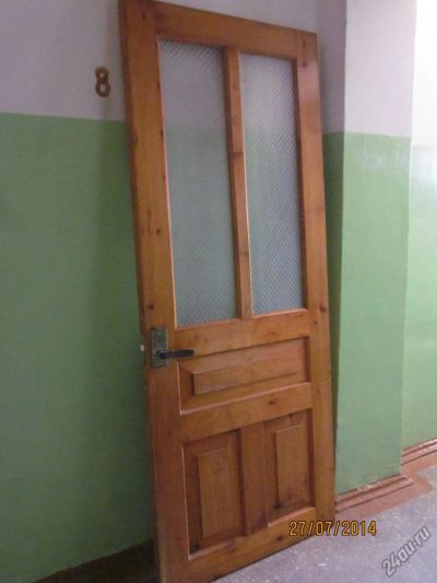 Лот: 4344496. Фото: 1. Дверь из массива сосны. Двери межкомнатные