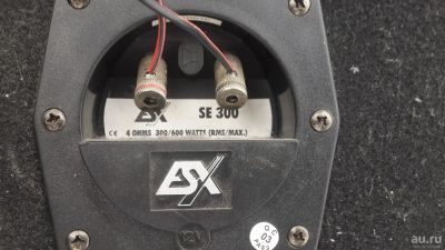 Лот: 9178749. Фото: 1. Корпусной пассивный сабвуфер ESX... Сабвуферы