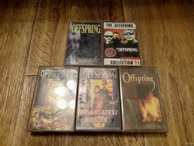 Лот: 15098683. Фото: 1. The Offspring кассеты 5 штук. Аудиозаписи