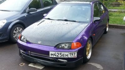 Лот: 4316295. Фото: 1. Рамка гос. номера на бок на civic... Кузов