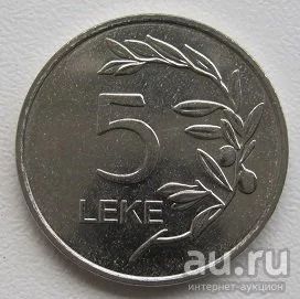 Лот: 13798402. Фото: 1. Албания 5 леков 2014, без оборота. Европа
