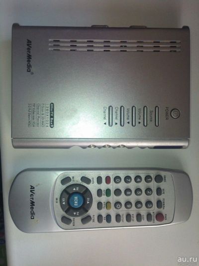 Лот: 13744193. Фото: 1. AVerMedia ТВ приставка AVerTV... Пульты ДУ