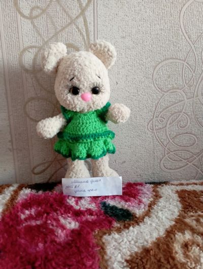 Лот: 20044020. Фото: 1. Вязаные игрушки. Авторские куклы, игрушки, поделки