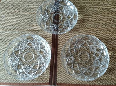 Лот: 13235716. Фото: 1. Стеклянные тарелки. Цена за 1... Тарелки, блюда, салатники