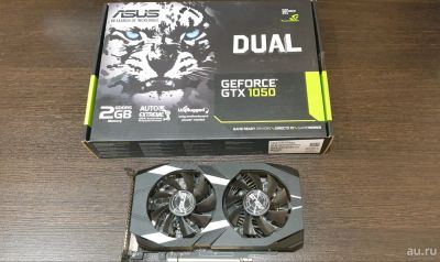 Лот: 13861991. Фото: 1. Gtx 1050 asus dual. Видеокарты
