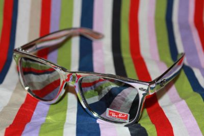 Лот: 4011843. Фото: 1. Очки Ray Ban Серебренный Хром... Очки солнцезащитные