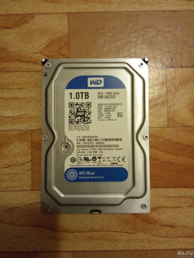 Лот: 12740908. Фото: 1. Жёсткий диск WD10EZEX объемом... Жёсткие диски (HDD)