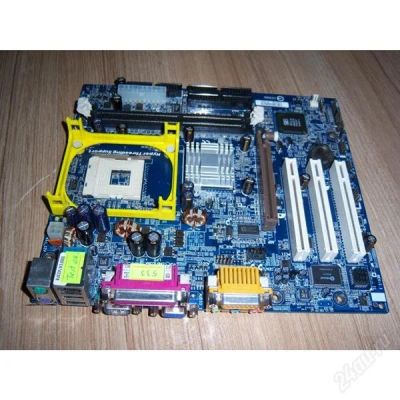 Лот: 2007563. Фото: 1. GigaByte GA-8S651MP-RZ ( Socket... Материнские платы