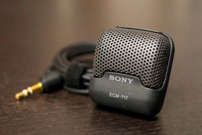 Лот: 6836435. Фото: 1. Микрофон SONY ECM-717. Наушники, гарнитуры