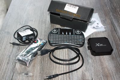 Лот: 13956521. Фото: 1. Телеприставка smart X96mini. Цифровое, спутниковое ТВ