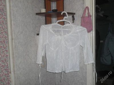 Лот: 2667754. Фото: 1. интересная кофточка в деревенском... Блузы, рубашки