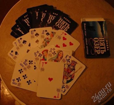 Лот: 751008. Фото: 1. Игральные карты "5 озер" (5 колод... Сувенирные мелочи