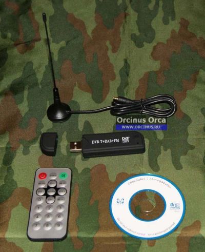 Лот: 7434843. Фото: 1. SDR приёмник USB на чипе RTL2832... Рации, радиостанции