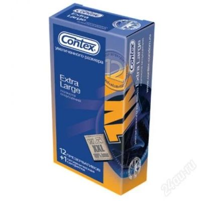 Лот: 1209426. Фото: 1. Contex extra large XXL. Интимная косметика, смазки