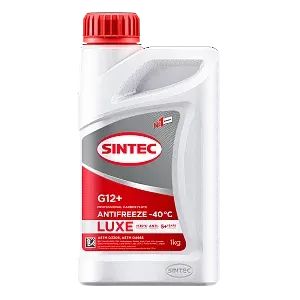 Лот: 13654064. Фото: 1. Sintec Antifreeze LUXE G12+ red... Масла, жидкости