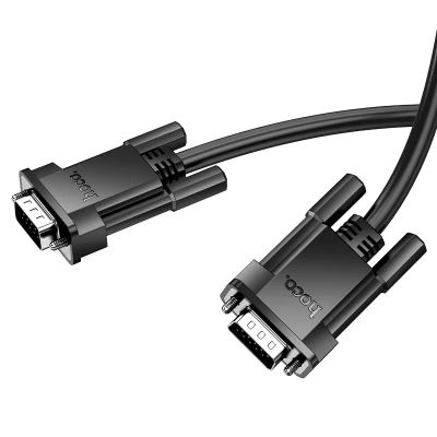 Лот: 24395924. Фото: 1. Кабель SVGA VGA 15m/m 1м Hoco... Шлейфы, кабели, переходники