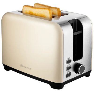 Лот: 20833822. Фото: 1. Тостер Brayer BR2111K, 930Вт. Кухонная