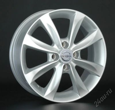 Лот: 5866580. Фото: 1. Литые диски для Nissan 5,5Jx15... Диски