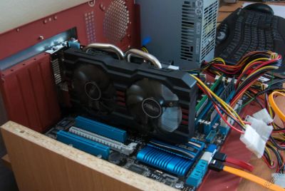 Лот: 5663574. Фото: 1. Видеокарта Asus R7 260X 2048Mb... Видеокарты