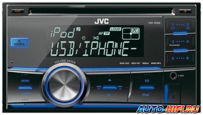 Лот: 4975252. Фото: 1. магнитола 2din jvc kw-r500. Автомагнитолы