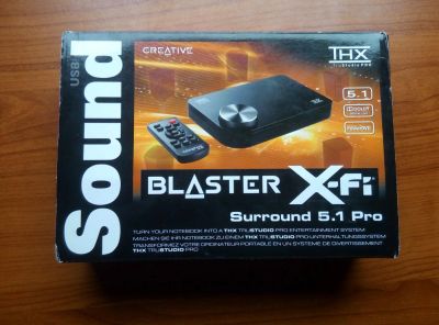 Лот: 7982453. Фото: 1. Creative X-Fi Surround 5.1 Pro. Звуковые карты