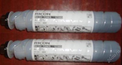 Лот: 1289906. Фото: 1. 2 Тубы RICOH TONER 1230D за 350руб... Картриджи, расходные материалы