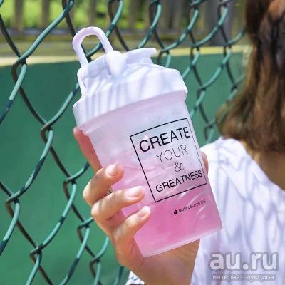 Лот: 12737115. Фото: 1. Шейкер Creat your & Greatness... Спортивная посуда