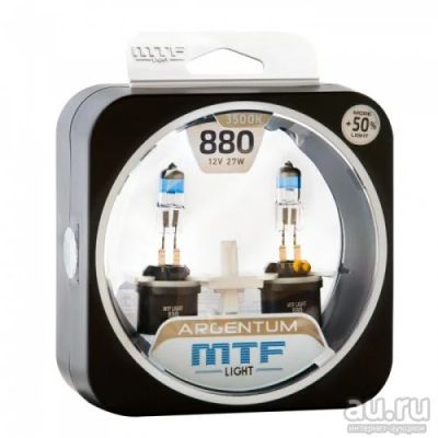 Лот: 18284139. Фото: 1. Галогеновые лампы MTF набор H27... Оптика и освещение