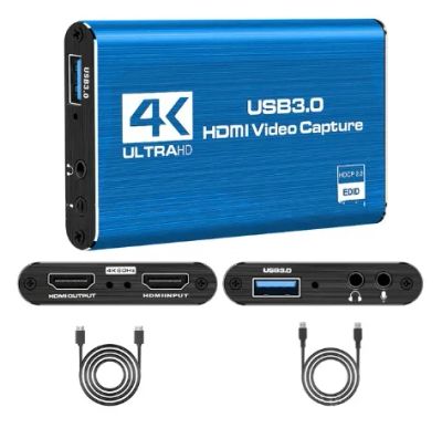 Лот: 17115001. Фото: 1. Карта видео захвата 1080P 4K USB... Другое (компьютеры, оргтехника, канцтовары)