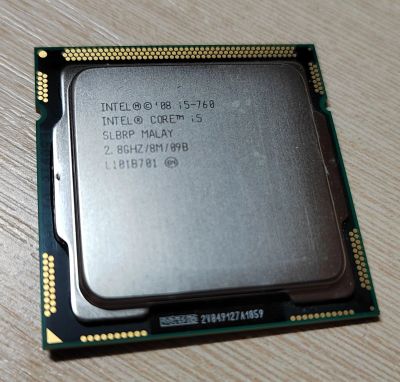 Лот: 20110347. Фото: 1. Процессор CPU Intel Core i5-760... Процессоры